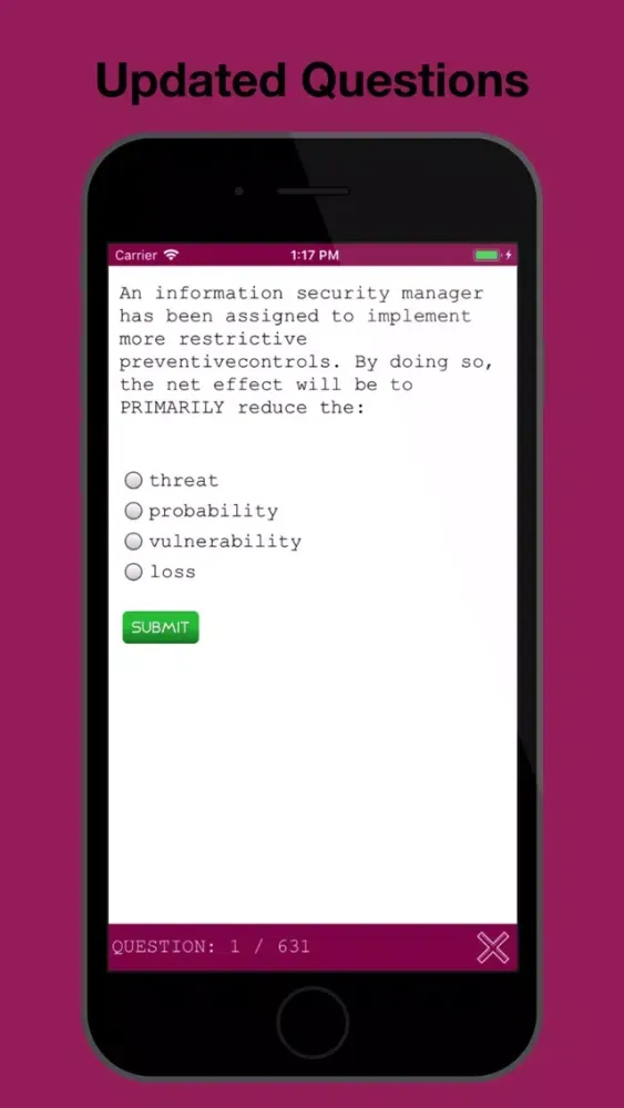 Скриншоты CISA Test Prep