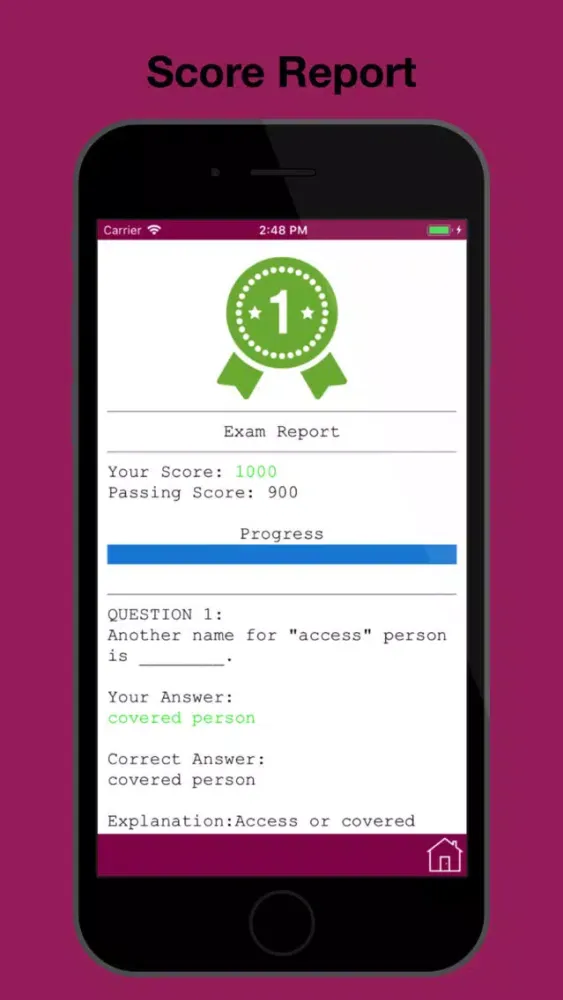 CRISC Test Prep Screenshots