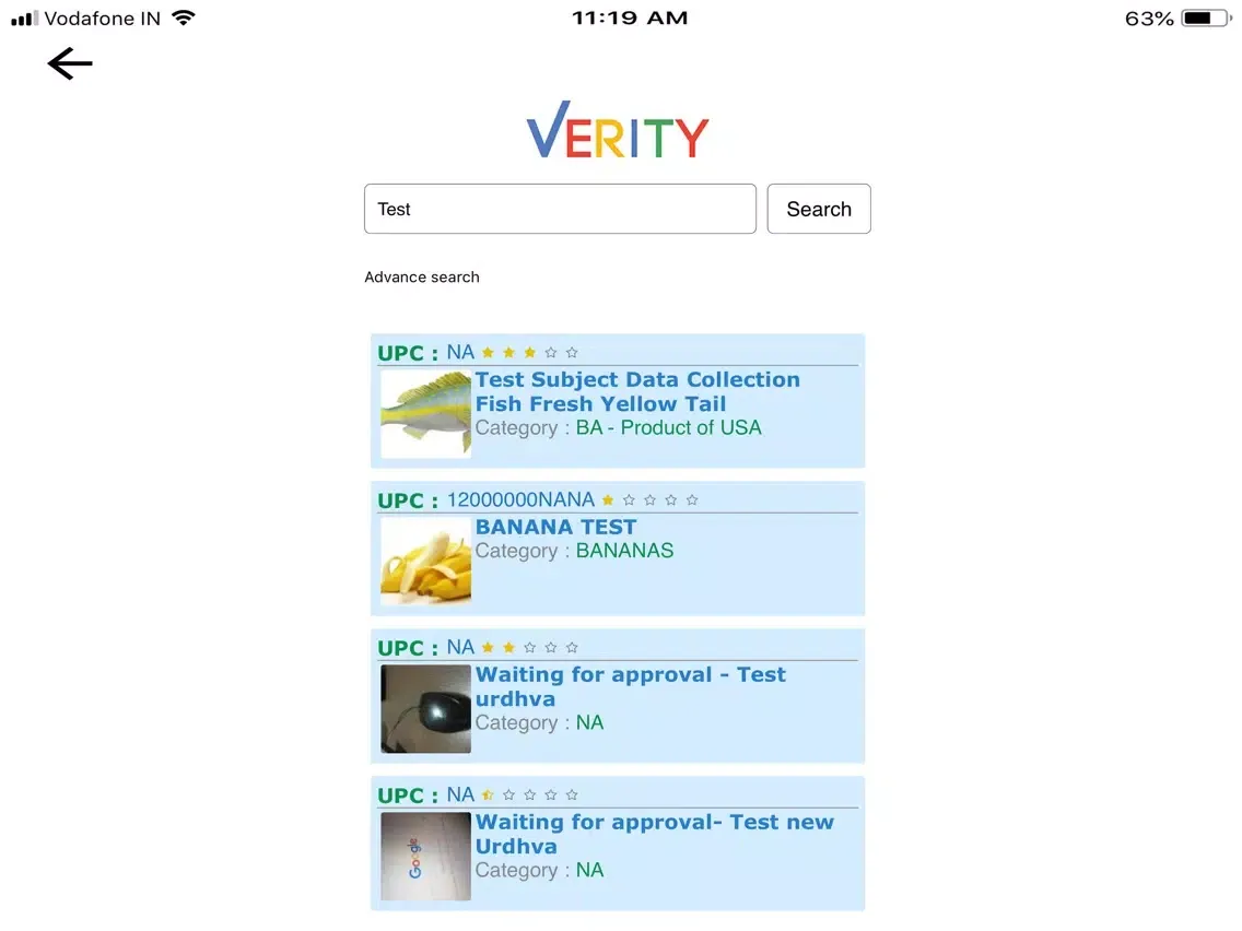 Verity One iPad 應用截圖