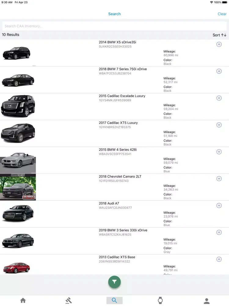 Capturas de pantalla de CAA Marketplace iPad 