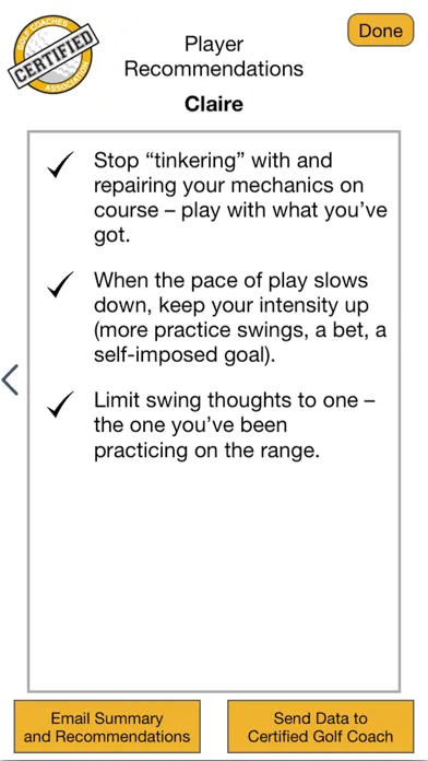 Coaching Golf's Mental Skills स्क्रीनशॉट