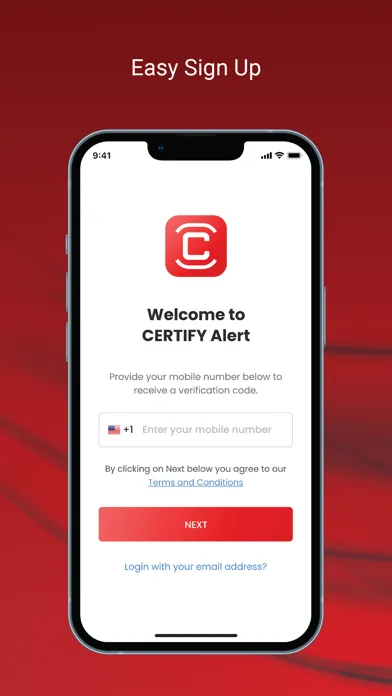 Certify Alert應用截圖