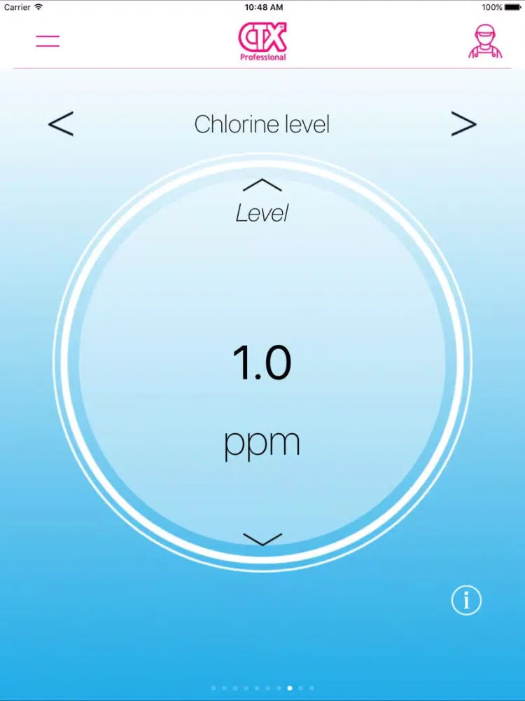 CTX Pool Care iPad  スクリーンショット