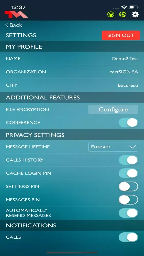 Trust4Mobile Enterprise應用截圖