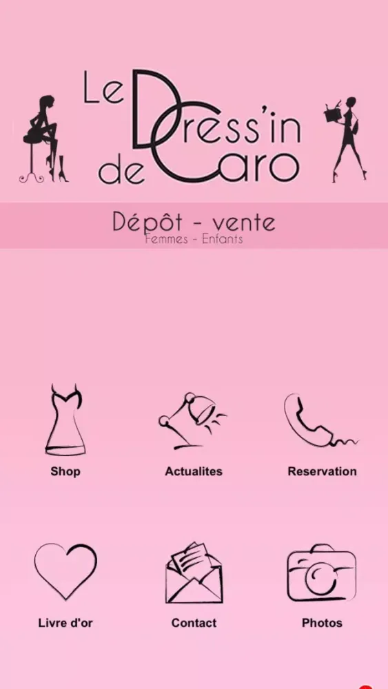 Le Dress'in de Caro スクリーンショット