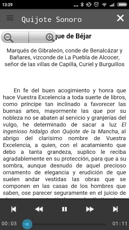 Lée(me) El Quijote Screenshots