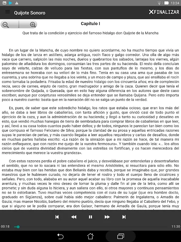 Lée(me) El Quijote Screenshots