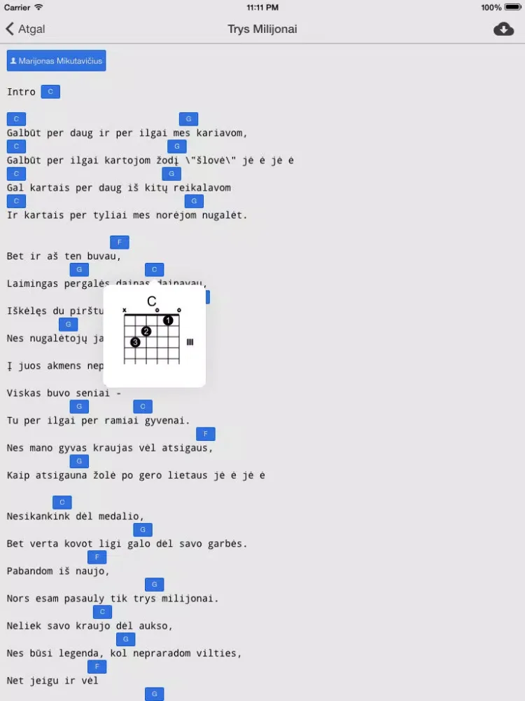 Capturas de pantalla de Mano Akordai iPad 