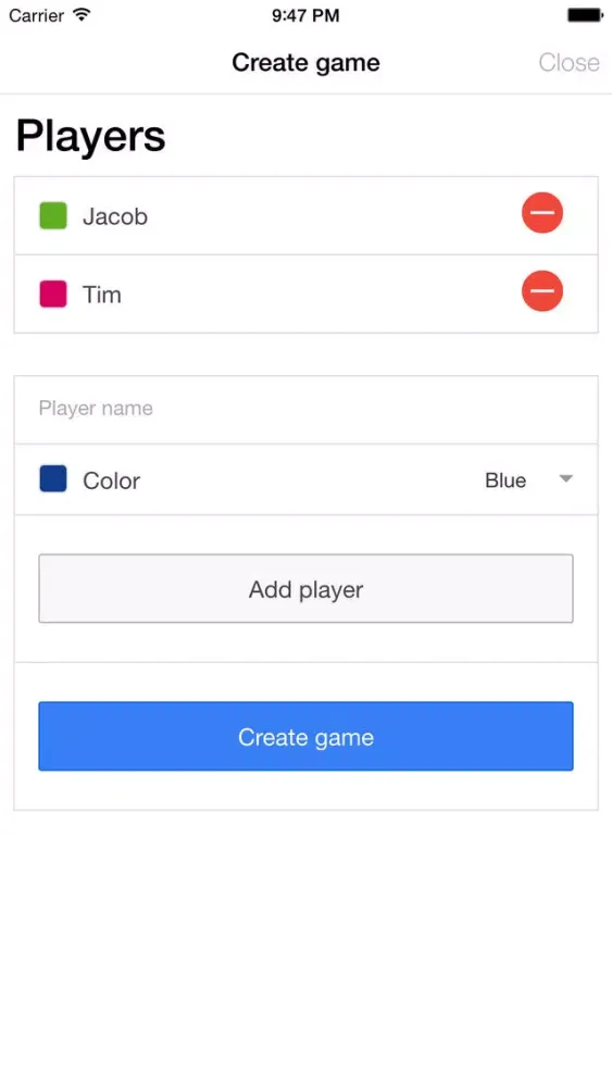 3 Sided Dominos Score Keeper Screenshots