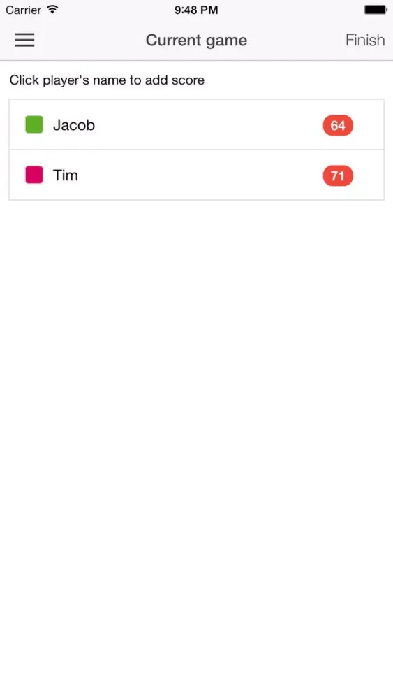 3 Sided Dominos Score Keeper Screenshots