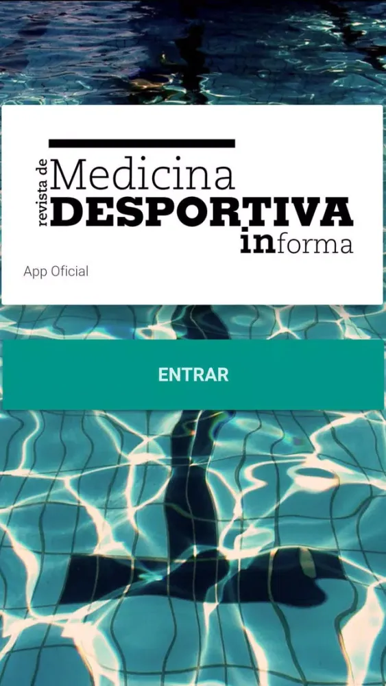 Ảnh chụp màn hình của Informa Revista de Medicina Desportiva