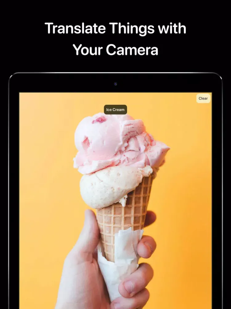 ภาพหน้าจอของ Translate Things in AR iPad 