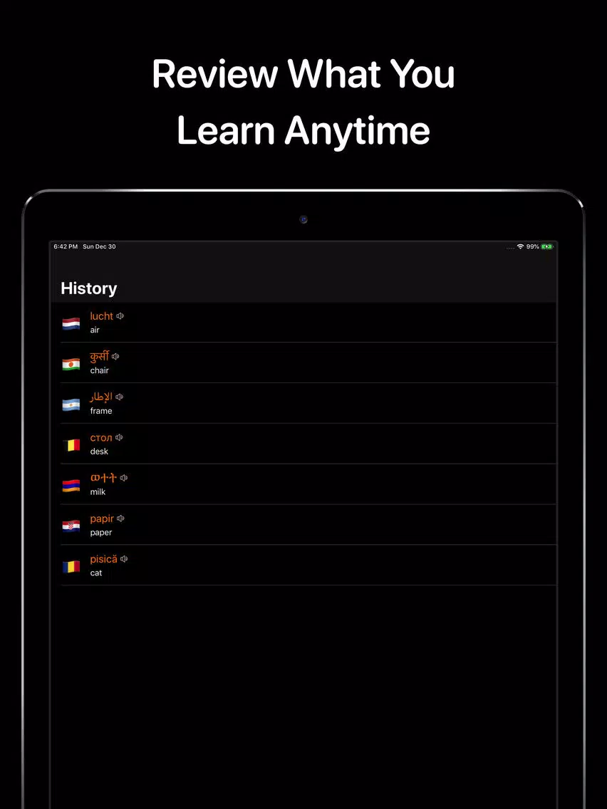 Screenshot di Translate Things in AR iPad 