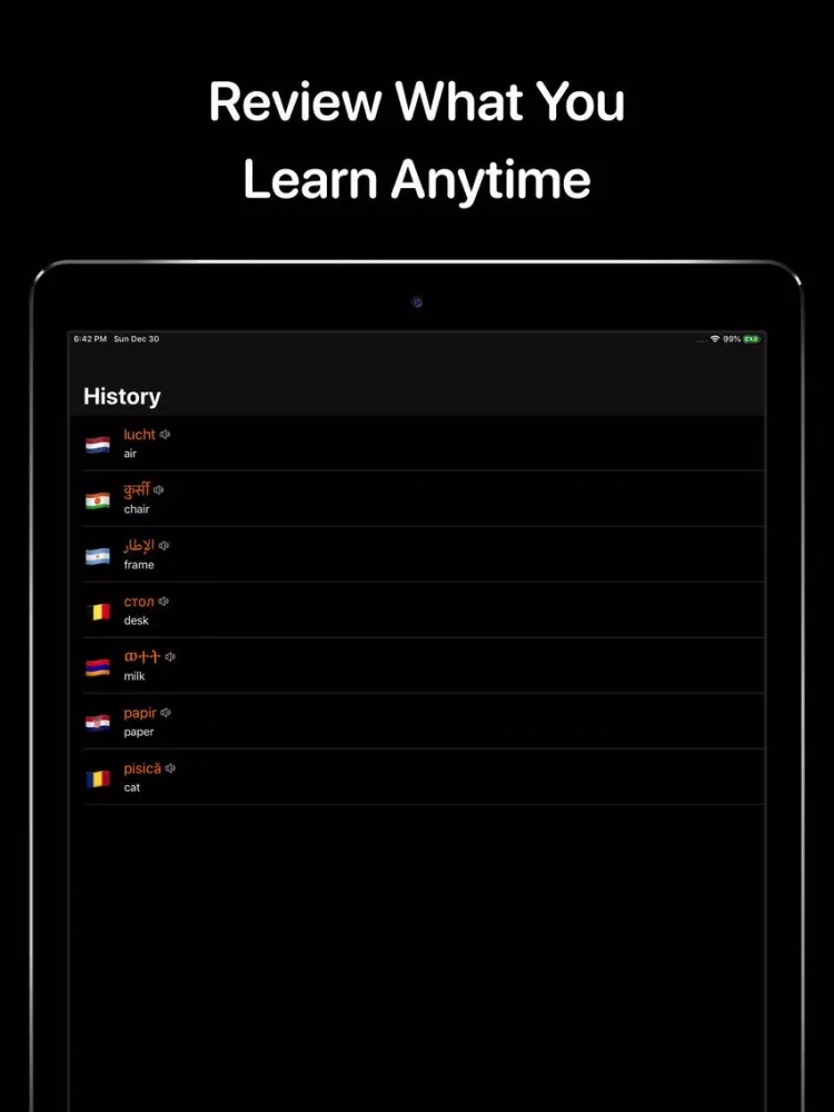 ภาพหน้าจอของ Translate Things in AR iPad 