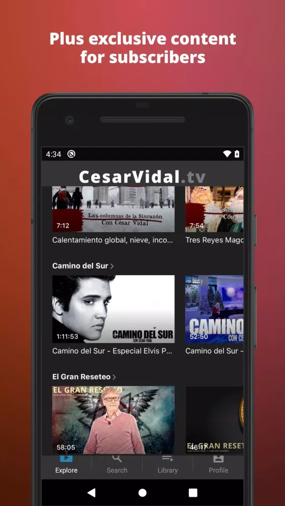 César Vidal TV应用截图