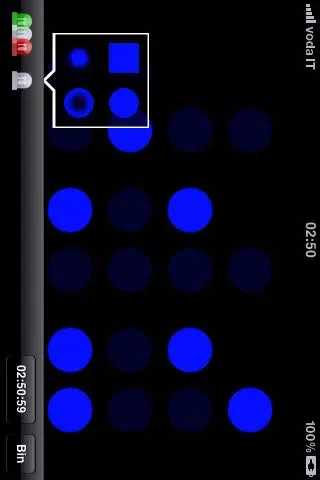 ภาพหน้าจอของ 01Clock - The most beautiful binary clock