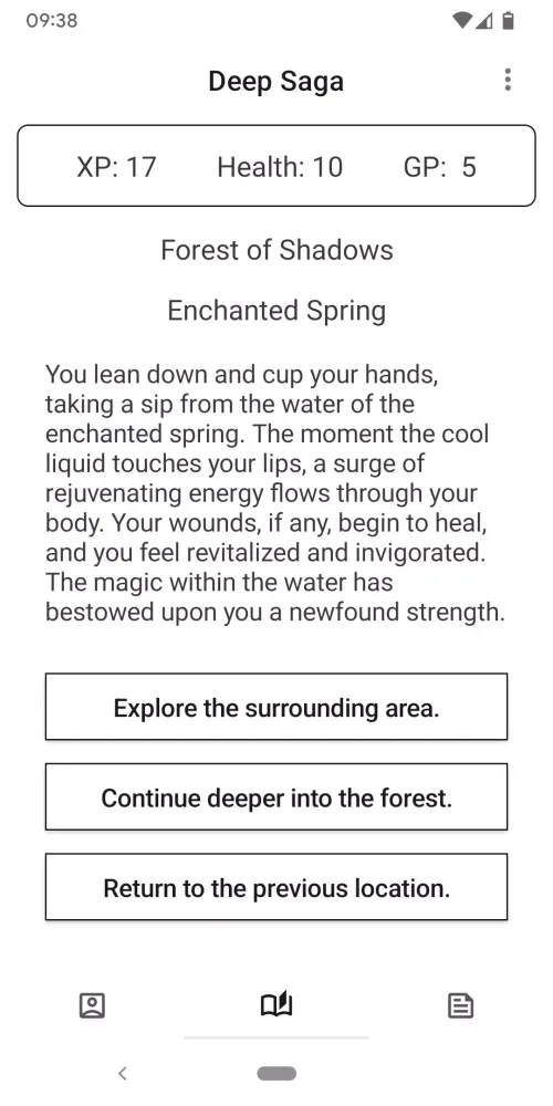 Deep Saga: AI Text RPG Screenshots