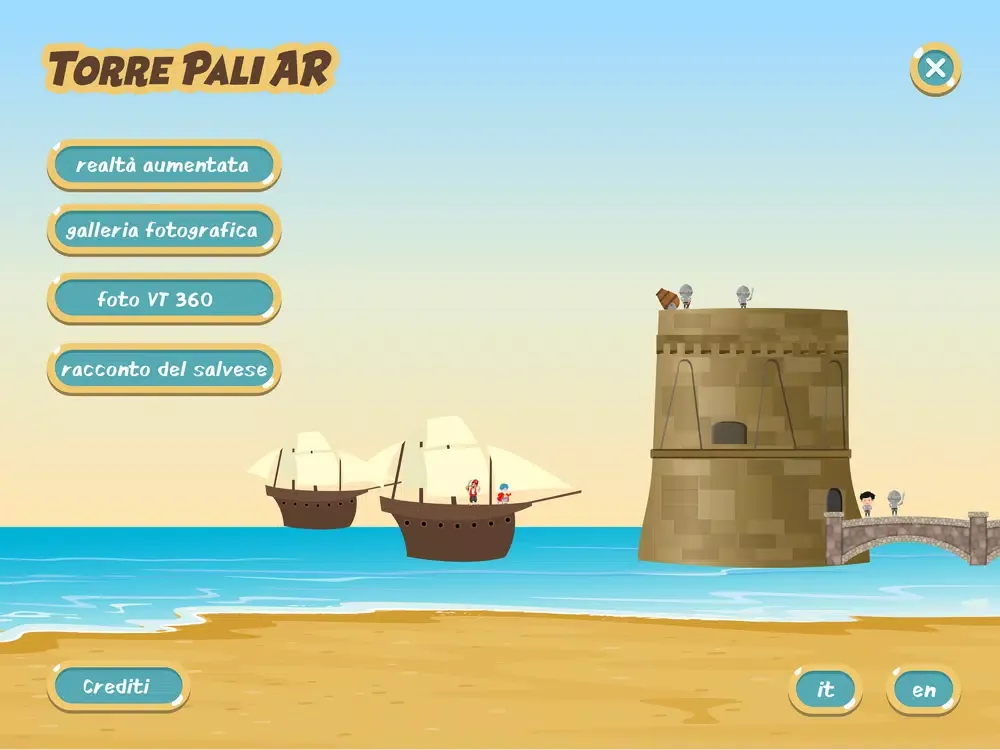Captures d'écran de Torre Pali AR iPad 