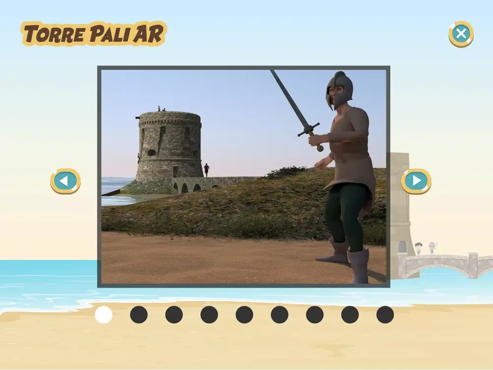 Captures d'écran de Torre Pali AR iPad 