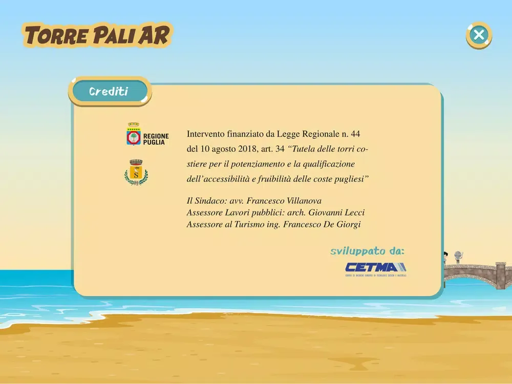 Captures d'écran de Torre Pali AR iPad 