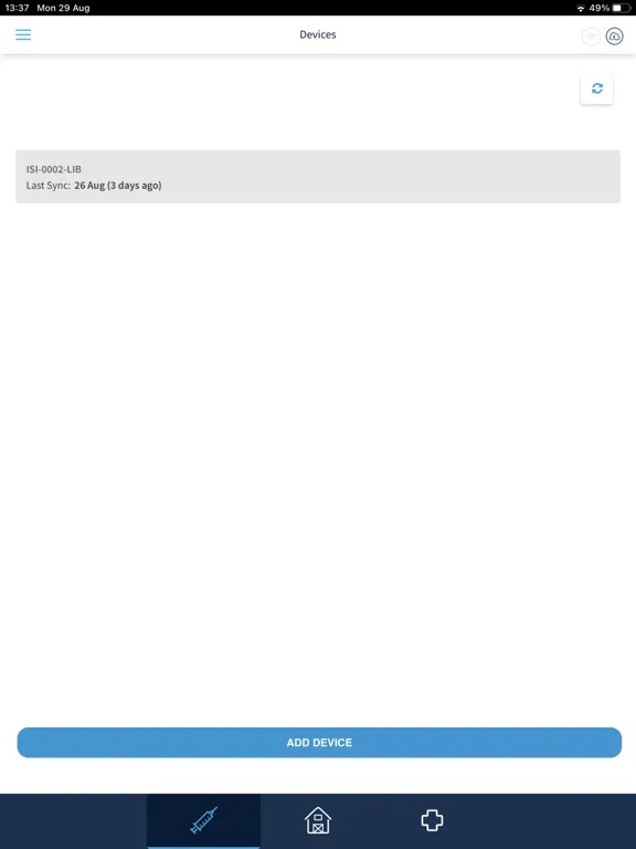 Ảnh chụp màn hình của Farm Data Manager iPad 