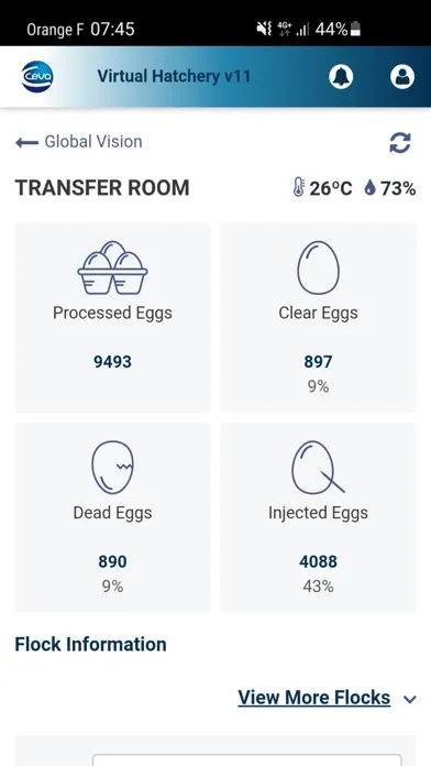 Hatchery Connect Ekran Görüntüleri