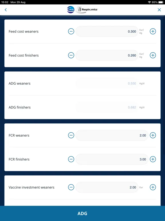 Respinomics iPad  Screenshots