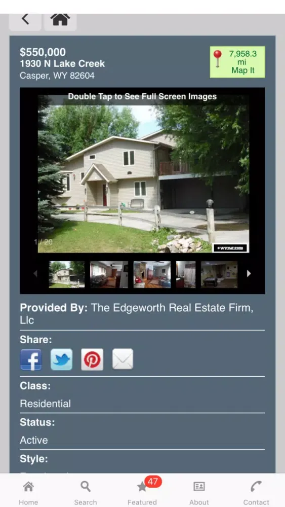 Capturas de tela do Casper Easy Home Search