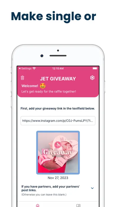 تصاویر Jet Giveaway for Instagram
