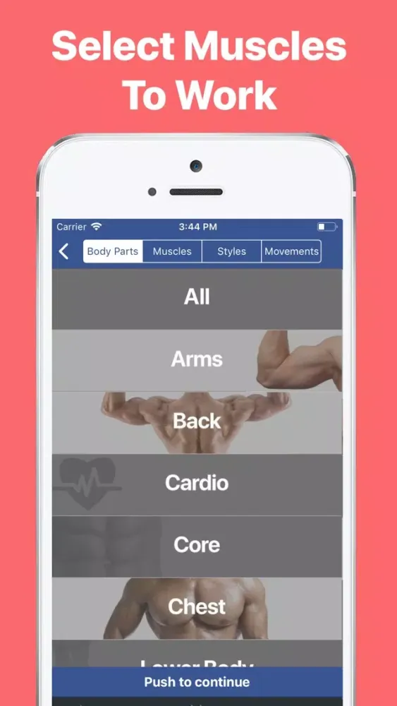 Ảnh chụp màn hình của Gymster+ Weight Lifting Log