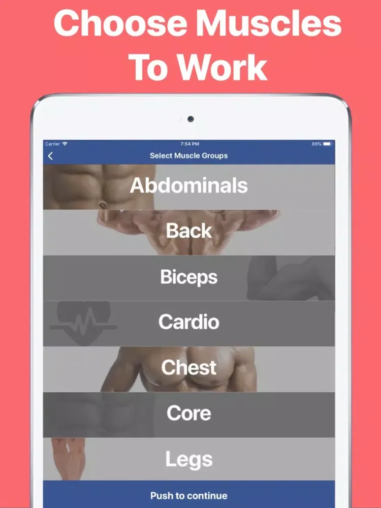 Capturas de tela do Gymster- Gym Tracker & Macros iPad 