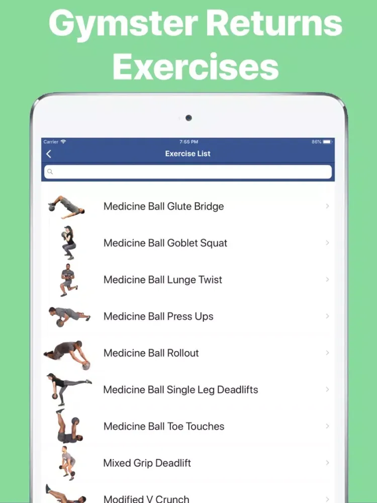 Capturas de tela do Gymster- Gym Tracker & Macros iPad 