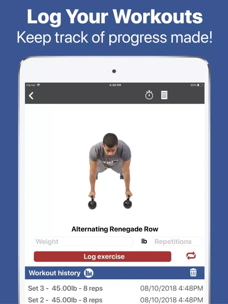 Capturas de tela do Gymster- Gym Tracker & Macros iPad 