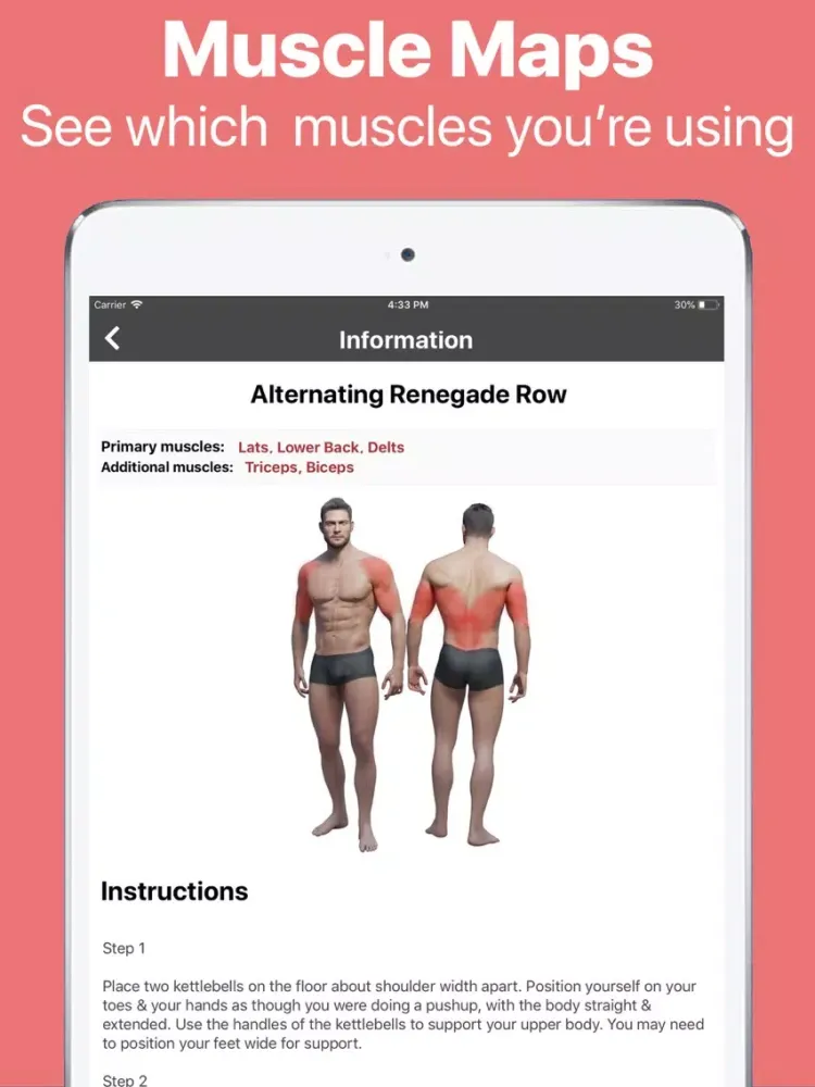 Capturas de tela do Gymster- Gym Tracker & Macros iPad 