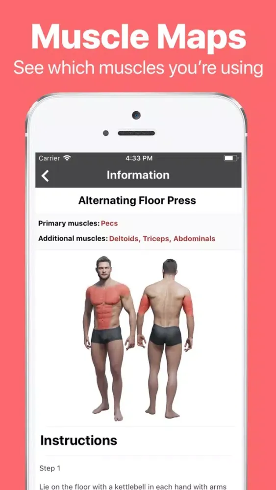 Capturas de tela do Gymster- Gym Tracker & Macros