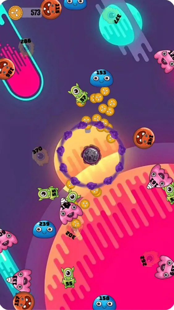 ภาพหน้าจอของ Galaxy Fight