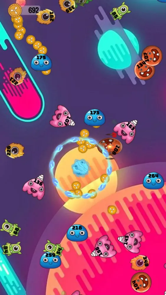 ภาพหน้าจอของ Galaxy Fight