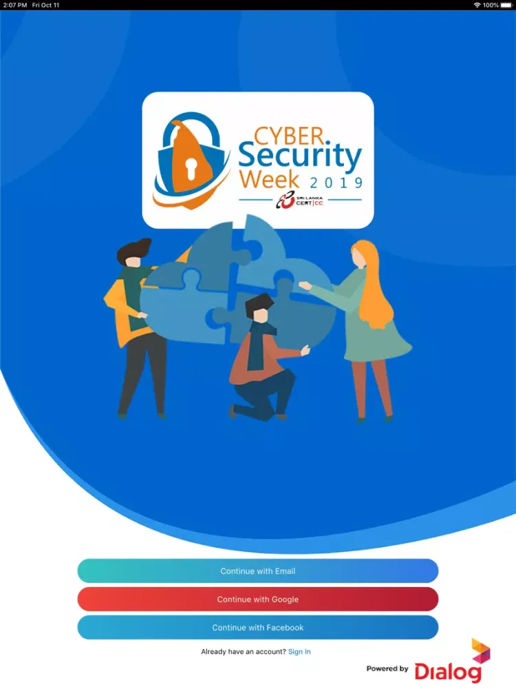 Capturas de tela do CSW 2019 iPad 