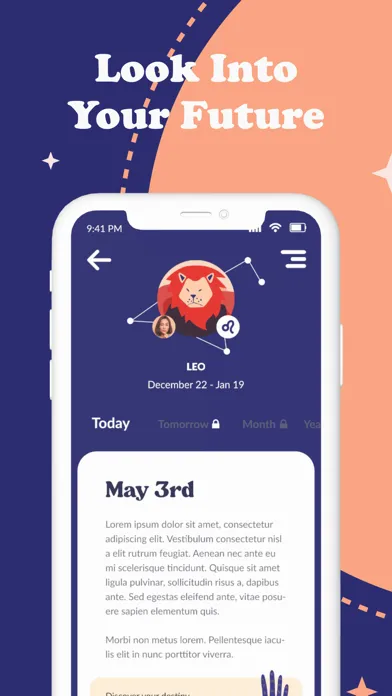 Capturas de tela do Astrology Palm Reader Advisor