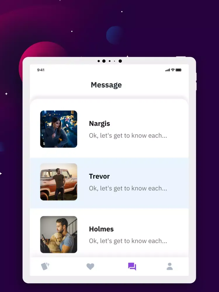ilios relationships iPad  Screenshots