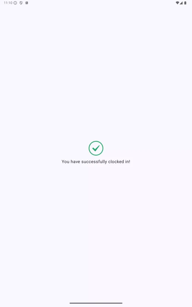 Cezanne Clock In / Clock Out Screenshots