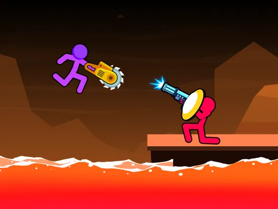 Captures d'écran de Duelist Stickman Battle iPad 