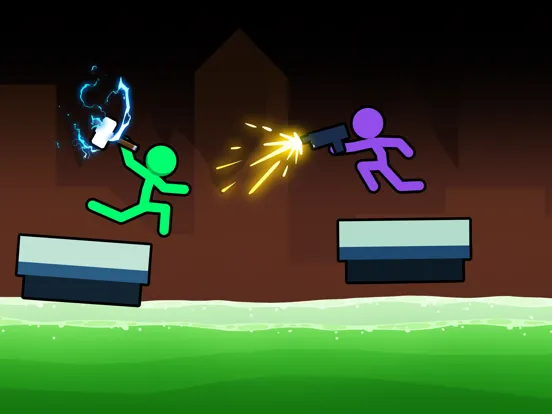 Captures d'écran de Duelist Stickman Battle iPad 