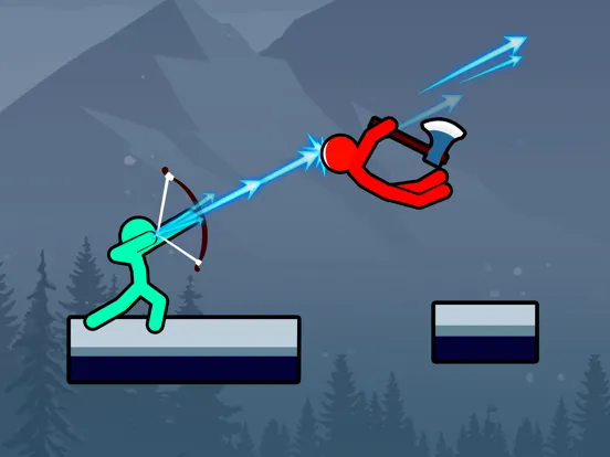 Captures d'écran de Duelist Stickman Battle iPad 