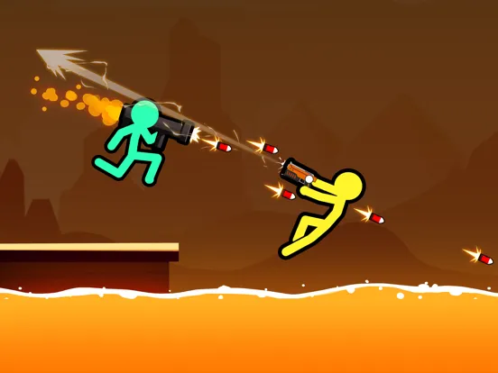 Captures d'écran de Duelist Stickman Battle iPad 