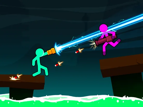 Captures d'écran de Duelist Stickman Battle iPad 