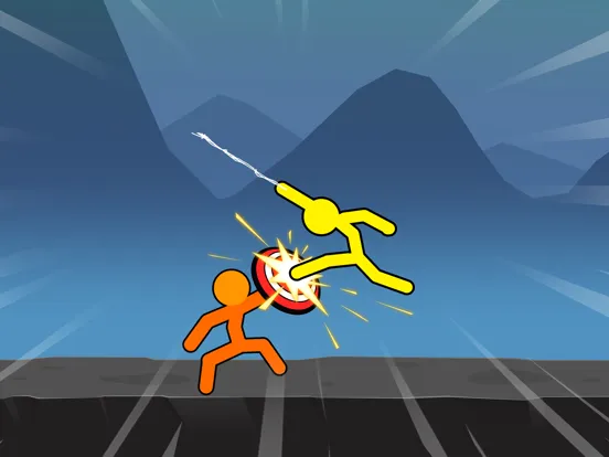 Captures d'écran de Duelist Stickman Battle iPad 