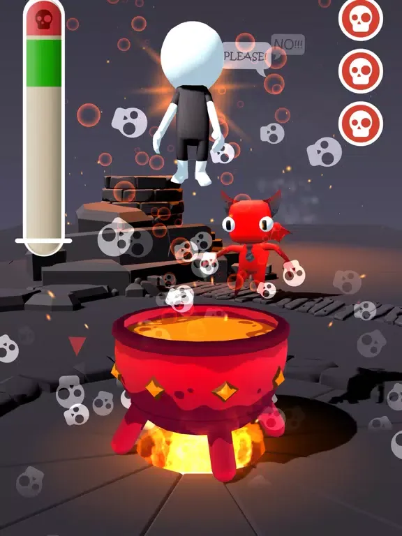 Capturas de tela do Go to Hell Game iPad 