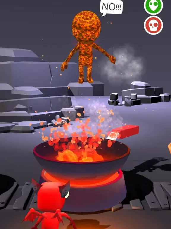Capturas de tela do Go to Hell Game iPad 
