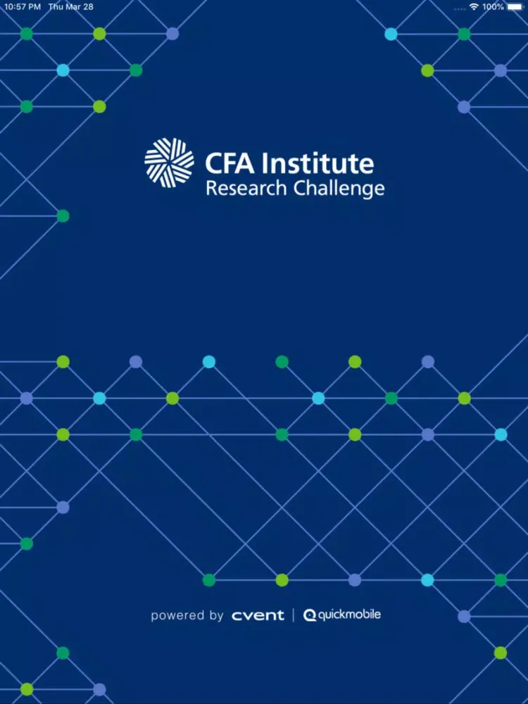 Captures d'écran de CFA Research Challenge 2019 iPad 